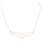 Collier Ginette NY Wise - Collier en or rose 18 carats motif ailes 58 Facettes 1964453CN