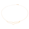 Collier Ginette NY Wise - Collier en or rose 18 carats motif ailes 58 Facettes 1964453CN