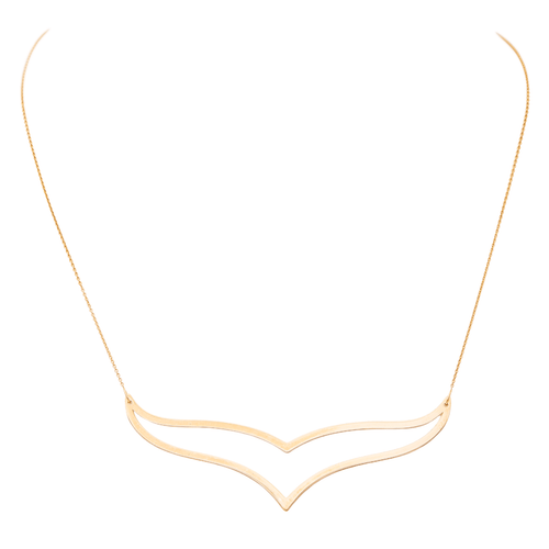 Collier Ginette NY Wise - Collier en or rose 18 carats 58 Facettes 1964475CN