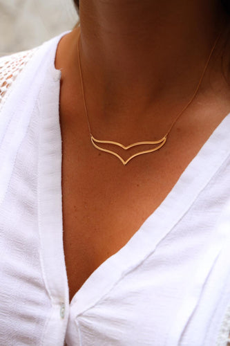 Collier Ginette NY Wise - Collier en or rose 18 carats 58 Facettes 1964475CN