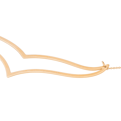Collier Ginette NY Wise - Collier en or rose 18 carats 58 Facettes 1964475CN