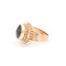 Bague 53 Bague vintage en or jaune 18 carats et grenat taille briolette 58 Facettes 1969314CN