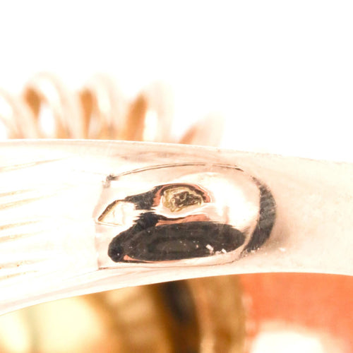 Bague 53 Bague vintage en or jaune 18 carats et grenat taille briolette 58 Facettes 1969314CN