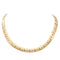 Collier Collier maille haricot en or jaune 18 carats 58 Facettes 1980684CN