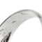 Bague 55 Bague Onde - Bague en or blanc 18 ct et diamants 58 Facettes 19851