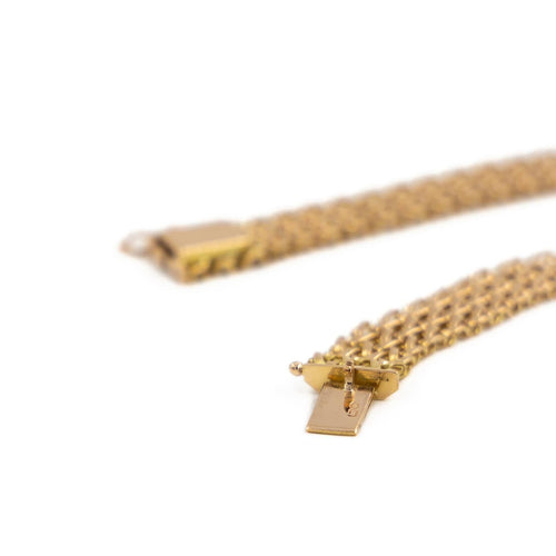 Collier Collier Négligé Or jaune, Platine Diamant 58 Facettes 1986222CN