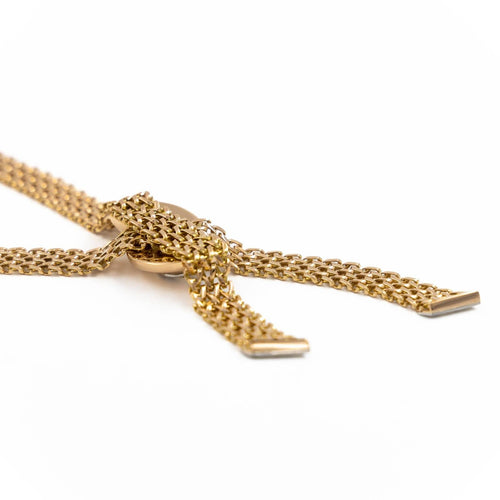Collier Collier Négligé Or jaune, Platine Diamant 58 Facettes 1986222CN