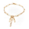 Collier Collier à grands maillons ovales en or jaune 18 carats 58 Facettes 1987601CN