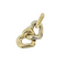 Pendentif CARTIER - 1994 Pendentif Double Coeur ors jaune et blanc 58 Facettes