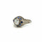 Bague Art déco - Bague filigranée en or blanc 18k, diamant 0,80 ct et saphirs 58 Facettes
