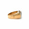 Bague 63 Bague cocktail Art déco en or rose et blanc 18k et diamants 58 Facettes