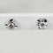 Boucles d'oreilles Ohrstecker - Boucles d’oreilles en or blanc 14 carats et diamants 58 Facettes 2833