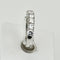 Bague 53.5 Bague demi-alliance en or 14 carats avec 7 diamants taille brillant 58 Facettes 2964