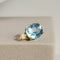 Pendentif Pendentif en or jaune 18 carats avec topaze et diamants 58 Facettes 2364