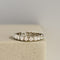 Bague 50 Bague mémoire en or blanc 750 et 22 diamants 58 Facettes 2525