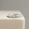 Bague 53.5 Bague demi-alliance en or 14 carats avec 7 diamants taille brillant 58 Facettes 2964