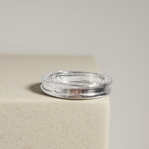 Bague 51 Bulgari B.zero1 - Bague en or blanc 18 carats 58 Facettes 2745