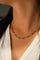 Collier Collier maille figaro en or jaune 18 carats 58 Facettes 2024093CN