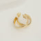 Boucles d'oreilles Créoles tricolores en or 14 carats 58 Facettes 3149