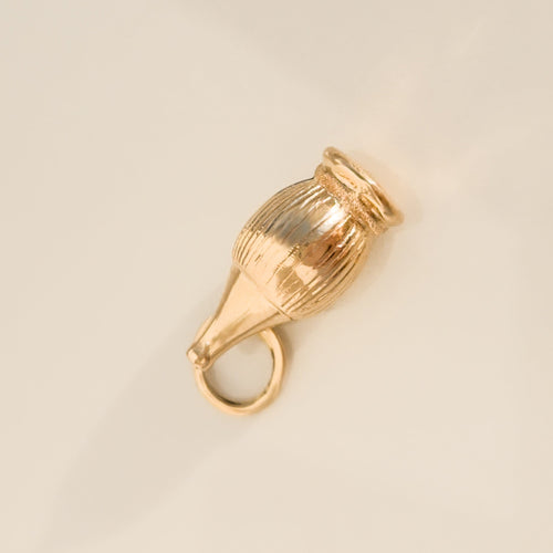 Pendentif Pendentif amphore en or jaune 18 carats 58 Facettes 3165