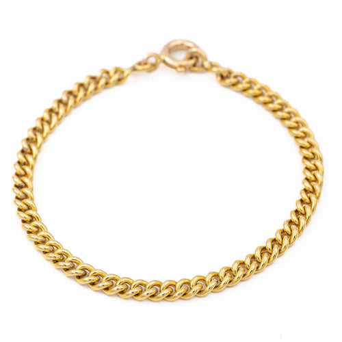 Bracelet Bracelet Maille Gourmette  Or jaune 58 Facettes 2024152CN