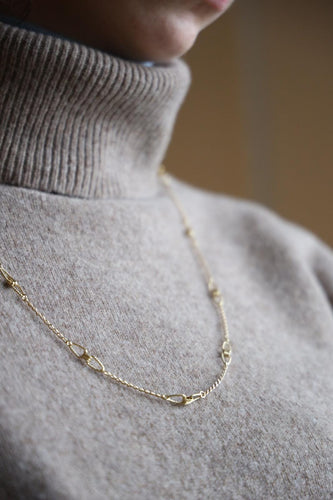 Collier Collier chaîne en or jaune 18 carats 58 Facettes 2024981CN