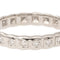 Bague 52 Alliance - Bague en or blanc 18 carats et diamants 58 Facettes 2024998CN