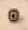 Bague 54 Bague style Art Déco saphirs diamants 58 Facettes