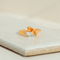 Bague 56 Lapponia - Bague vintage en or jaune 14 carats et platine 58 Facettes