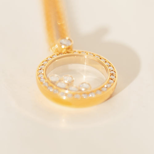 Collier Chopard Happy Diamonds - Collier en or 18 carats et diamants 0,66 ct 58 Facettes 3289
