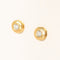 Boucles d'oreilles Boucles d’oreilles puces - Diamants 0,60 ct en or jaune 14 carats 58 Facettes
