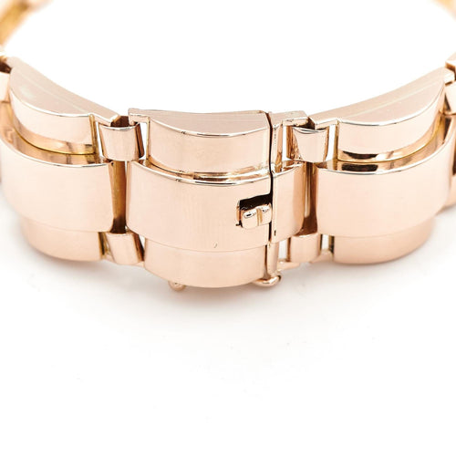 Bracelet Bracelet tank semi-rigide en or rose 18 carats 58 Facettes 2027415CN
