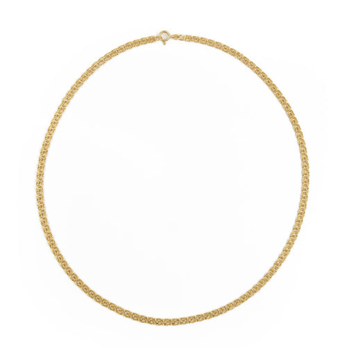 Collier Collier chaîne en or jaune 18 carats 58 Facettes 2034056CN