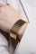 Bracelet Bracelet manchette effet écailles en or rose 18 carats 58 Facettes 2037560CN