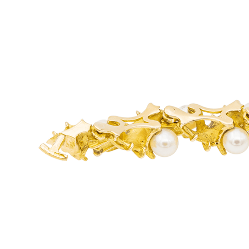 Collier Collier Or jaune Perle, Diamant 58 Facettes 2041065CN