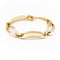 Bracelet Bracelet gourmette en or jaune 18 carats 58 Facettes 2041072CN