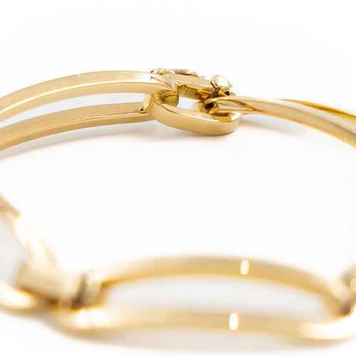 Bracelet Bracelet gourmette en or jaune 18 carats 58 Facettes 2041072CN