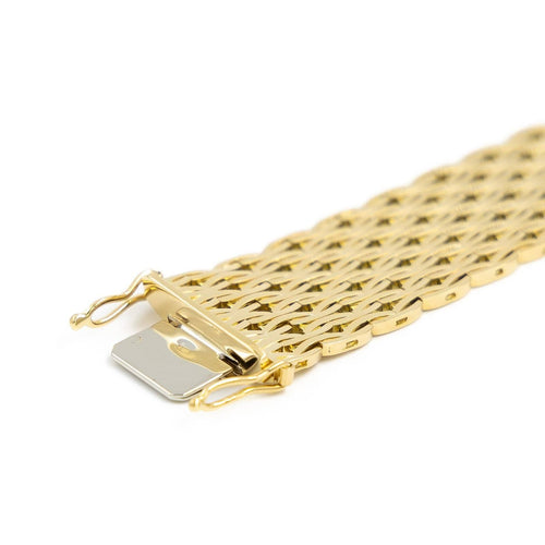 Bracelet Bracelet Manchette Or jaune 58 Facettes 2041085CN