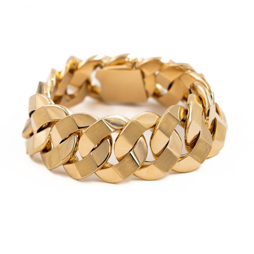 Bracelet Bracelet Gourmette Or jaune 58 Facettes 2041089CN