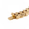 Bracelet Bracelet gourmette en or jaune 18 carats 58 Facettes 2041089CN