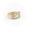 Bague 53 Bague Or jaune, Or blanc Diamant 58 Facettes 2052067CN