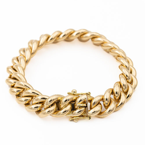 Bracelet Bracelet Maille gourmette Or jaune 58 Facettes 2052068CN