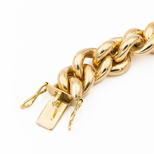 Bracelet Bracelet Maille gourmette Or jaune 58 Facettes 2052068CN