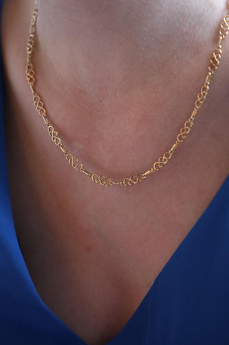 Collier Collier Maille cœur Or jaune 58 Facettes 2052075CN