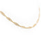 Collier Collier maille cœur en or jaune 18 carats 58 Facettes 2052075CN