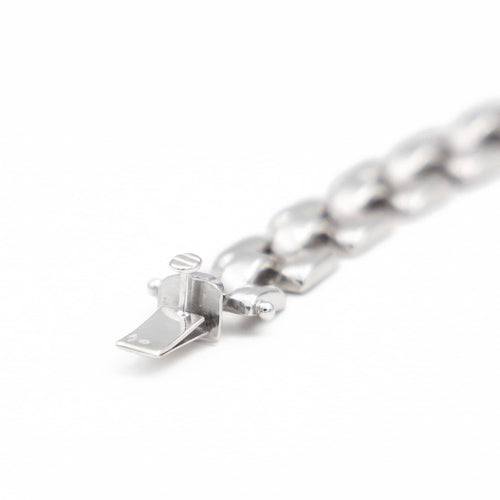 Collier Collier Grain de riz Or blanc Diamant 58 Facettes 2052872CN