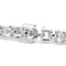 Collier Collier Art déco maille grain de riz en or blanc et diamants 58 Facettes 2052872CN