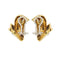 Boucles d'oreilles Damiani - Boucles d’oreilles clous en or jaune et diamants 58 Facettes 20545