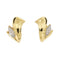 Boucles d'oreilles Damiani - Boucles d’oreilles clous en or jaune et diamants 58 Facettes 20545