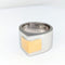 Bague 55 Dinh Van - Bague géométrique en or blanc et or jaune 18 carats 58 Facettes 20553
